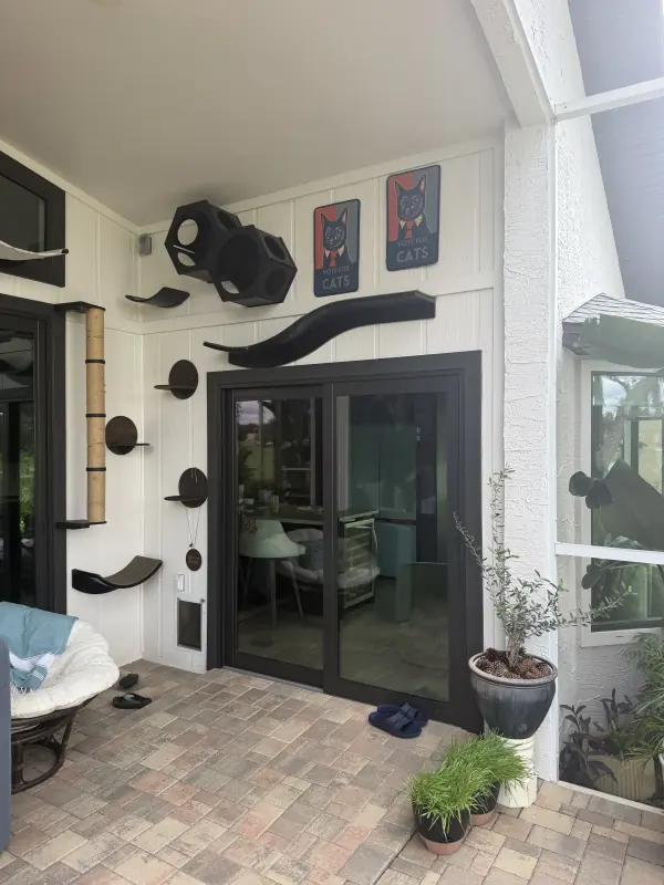 Completed window or door installation by Mid-Florida Windows & Doors