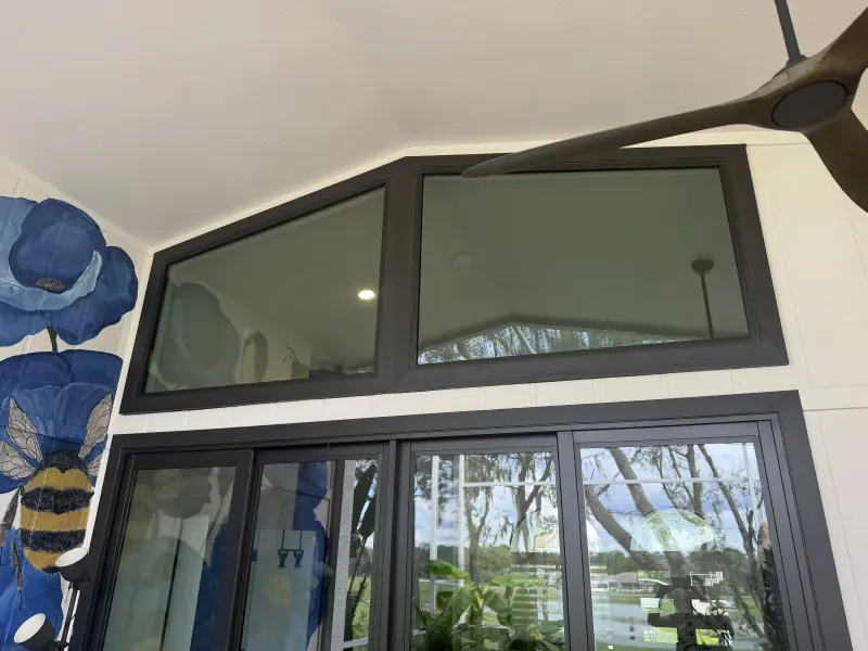 Completed window or door installation by Mid-Florida Windows & Doors