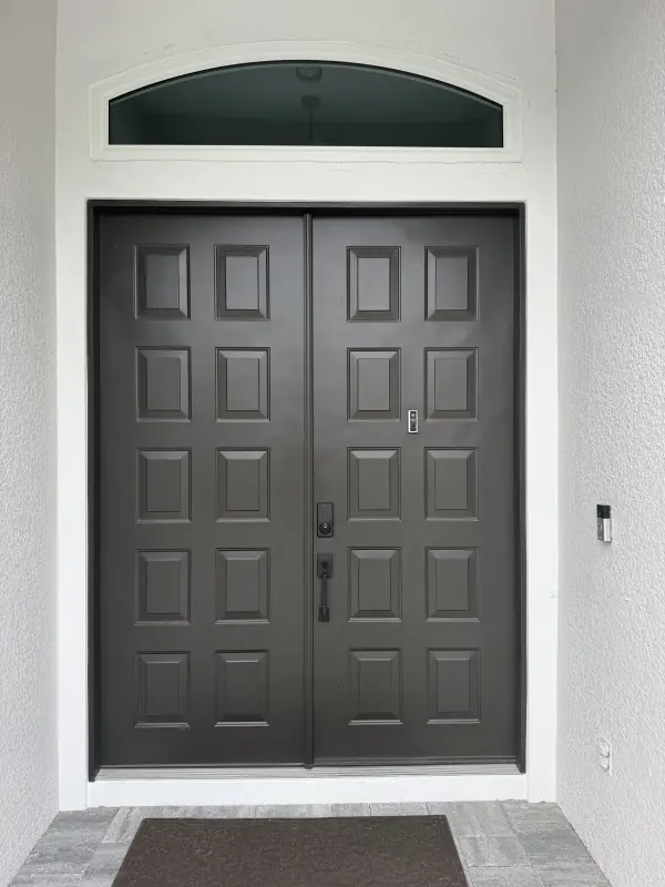 Completed window or door installation by Mid-Florida Windows & Doors